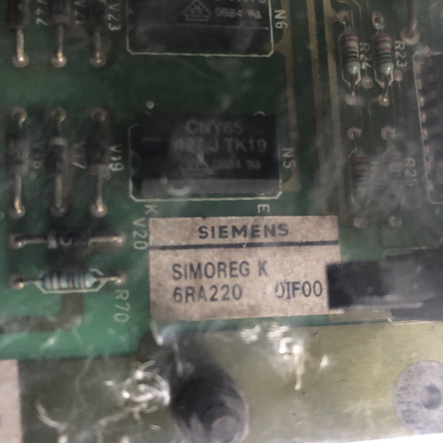 Siemens 6Ra220-0If00,Simoreg K Pc Board Drive,6Ra220 0If00, 6Ra220-01F00,Sn