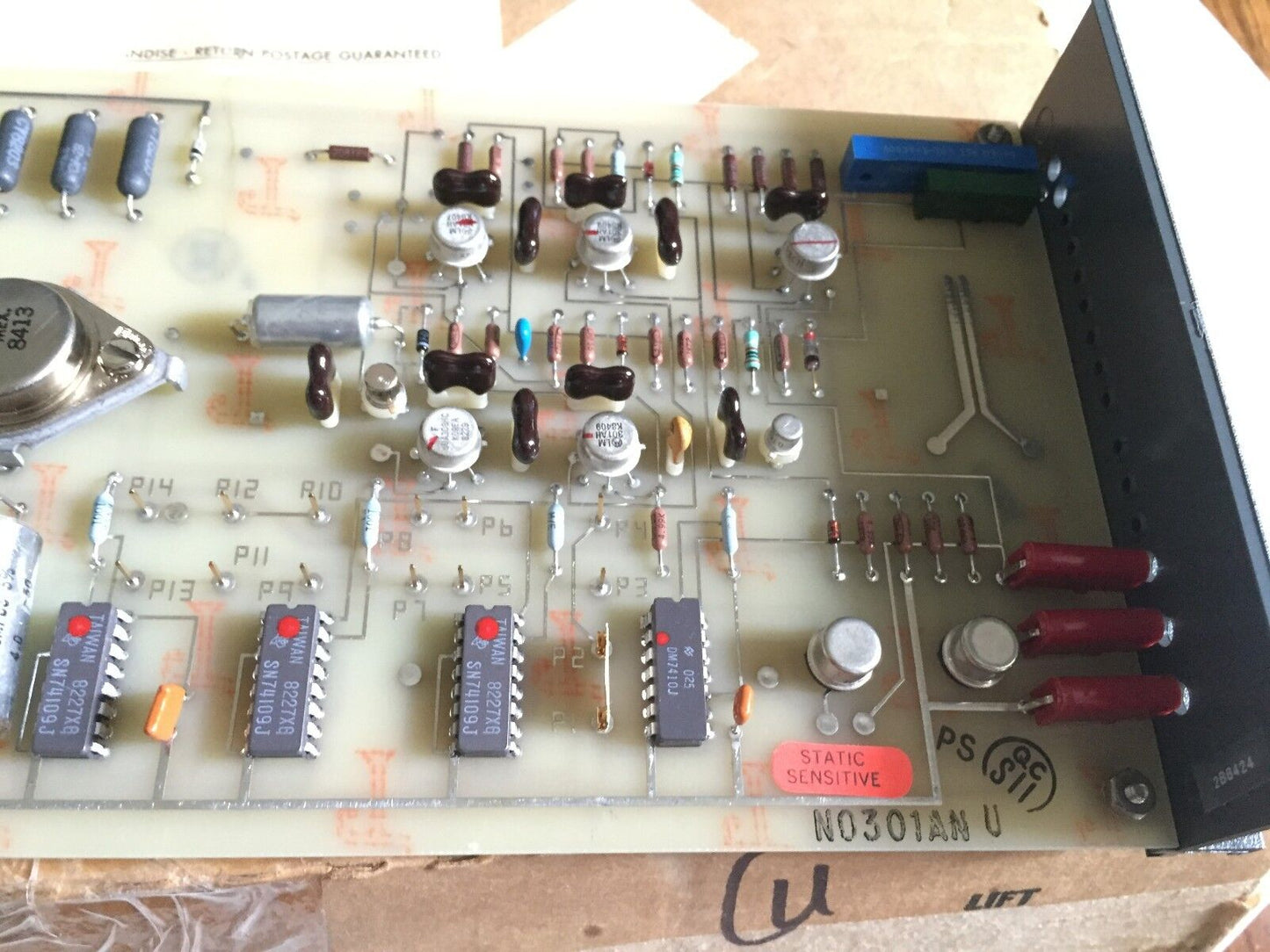 Foxboro Lin Int,2Ax+Int-L,N0301an Module Intergrater Sqd Root No301al,2Axintl,Dg