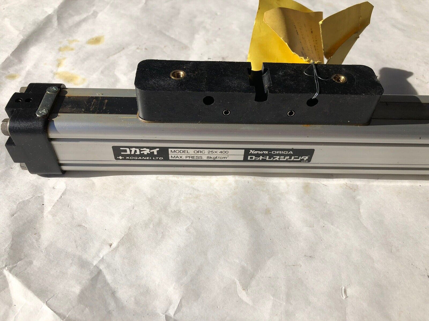 Origa Orca 25X400,Koganei Orc25x400 Pneumatic Linear Actuator,400Mm Travel,Br