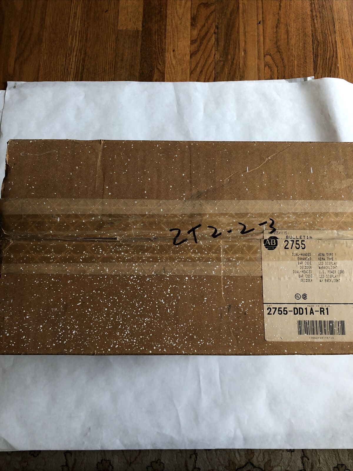 New Allen Bradley 2755-Dd1a-R1 Bar Code Decoder Dual For System,De,Fl