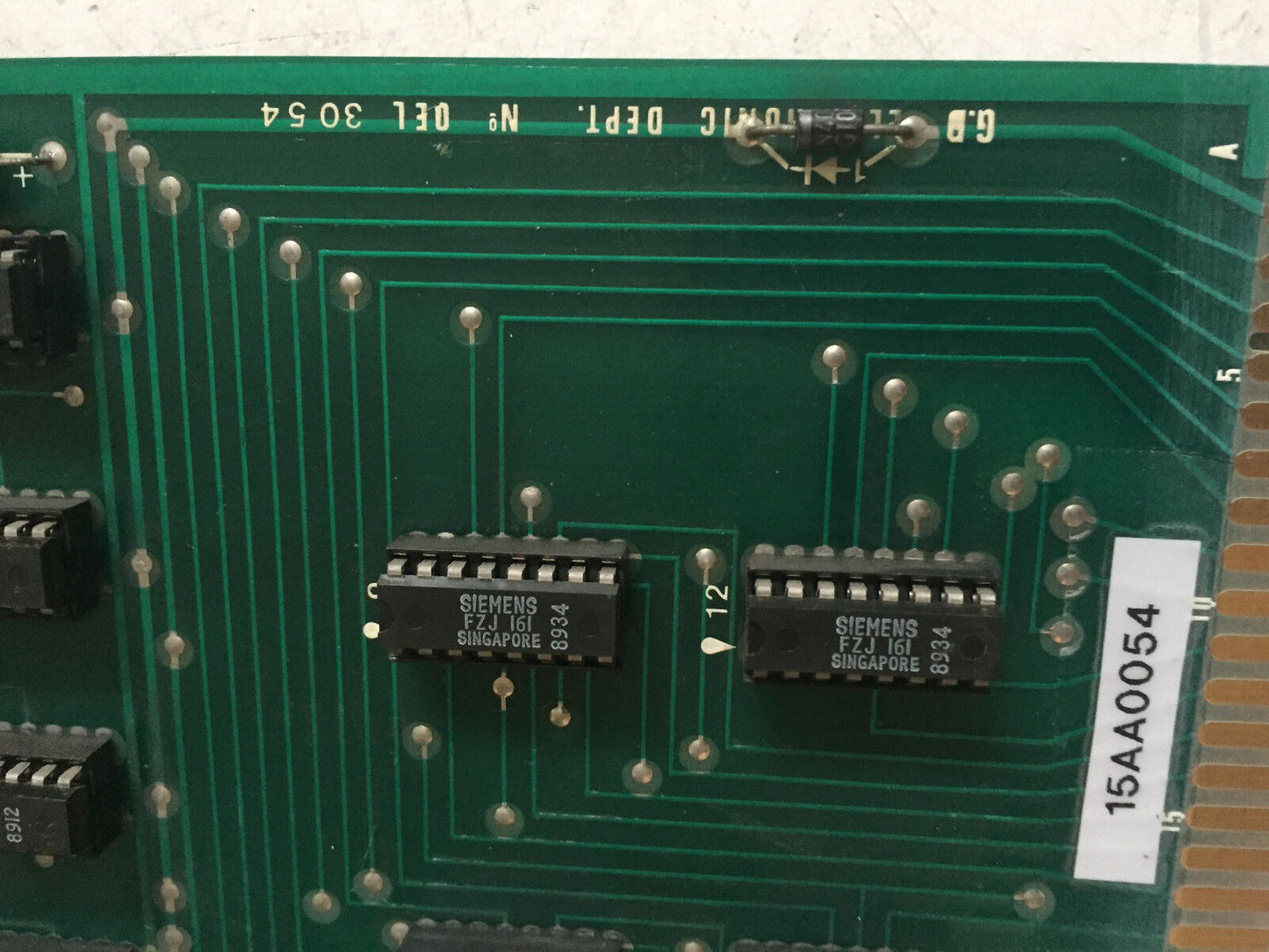 Gd 15Aa0054,G.D Bologna 15Aa0054,Del 3054,B4508-2175 Pc Board,Cz