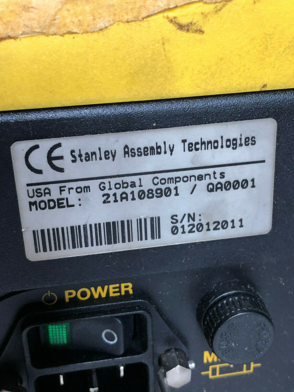 Stanley 21A108901 Nutrunner Controlller,Se