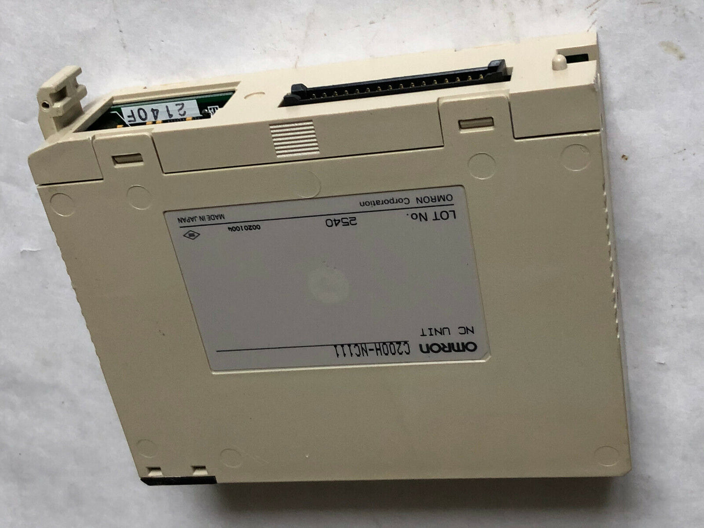 Omron C200h-Nc111,Nc111 Stepper Control 100Khz 1Axis,Er