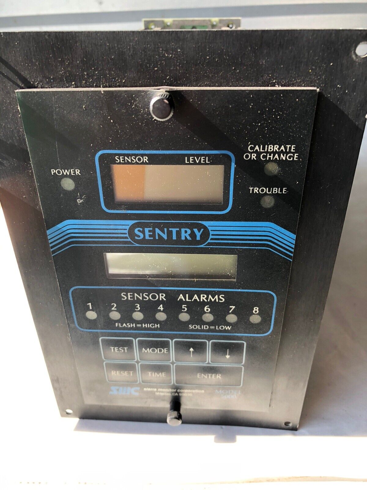 Sentry 5000,Siiic 5000,Smc Sierra Monitor 5000 Sensor Alarm Controller,Sa