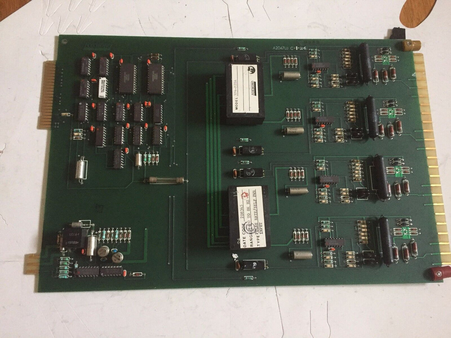 Foxboro 3F4-F2da, A2047uj-F,A2047uj,3F4-F20a,A2047uk-E,A2047uk-C,Cr