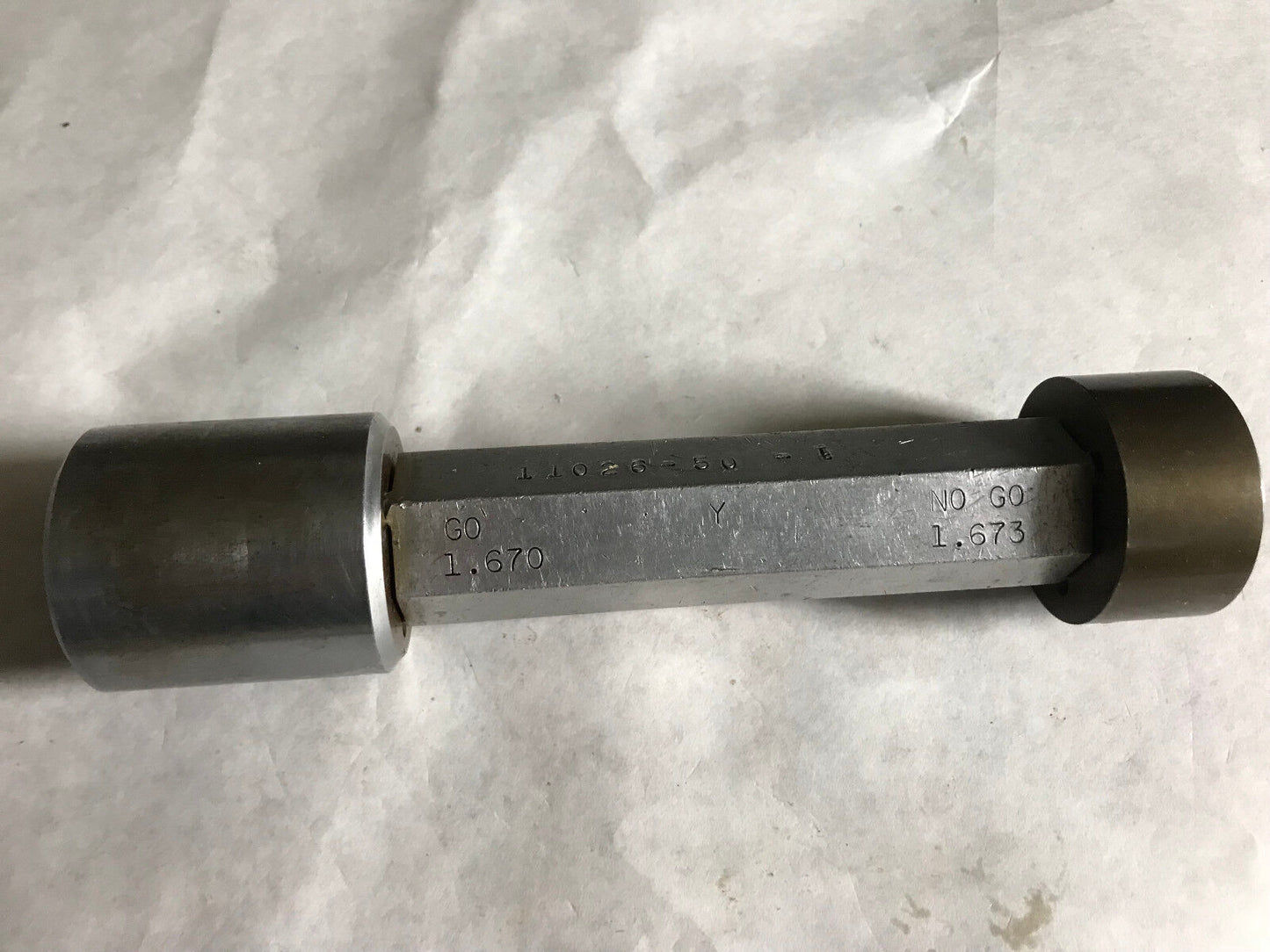 Regal 1.670,1.673 Pipe Machinery Go No Go Plug Gage Nogo,Aa