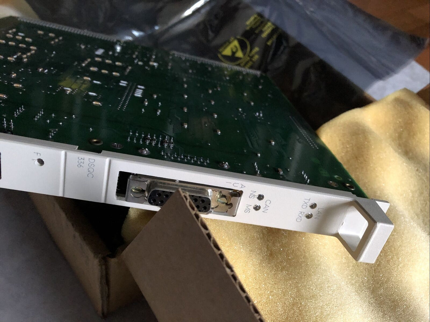 New Abb 3Hne 00001-1/08, Dsqc 336,Ea=0000,C420385a Ethernet Board,Cs