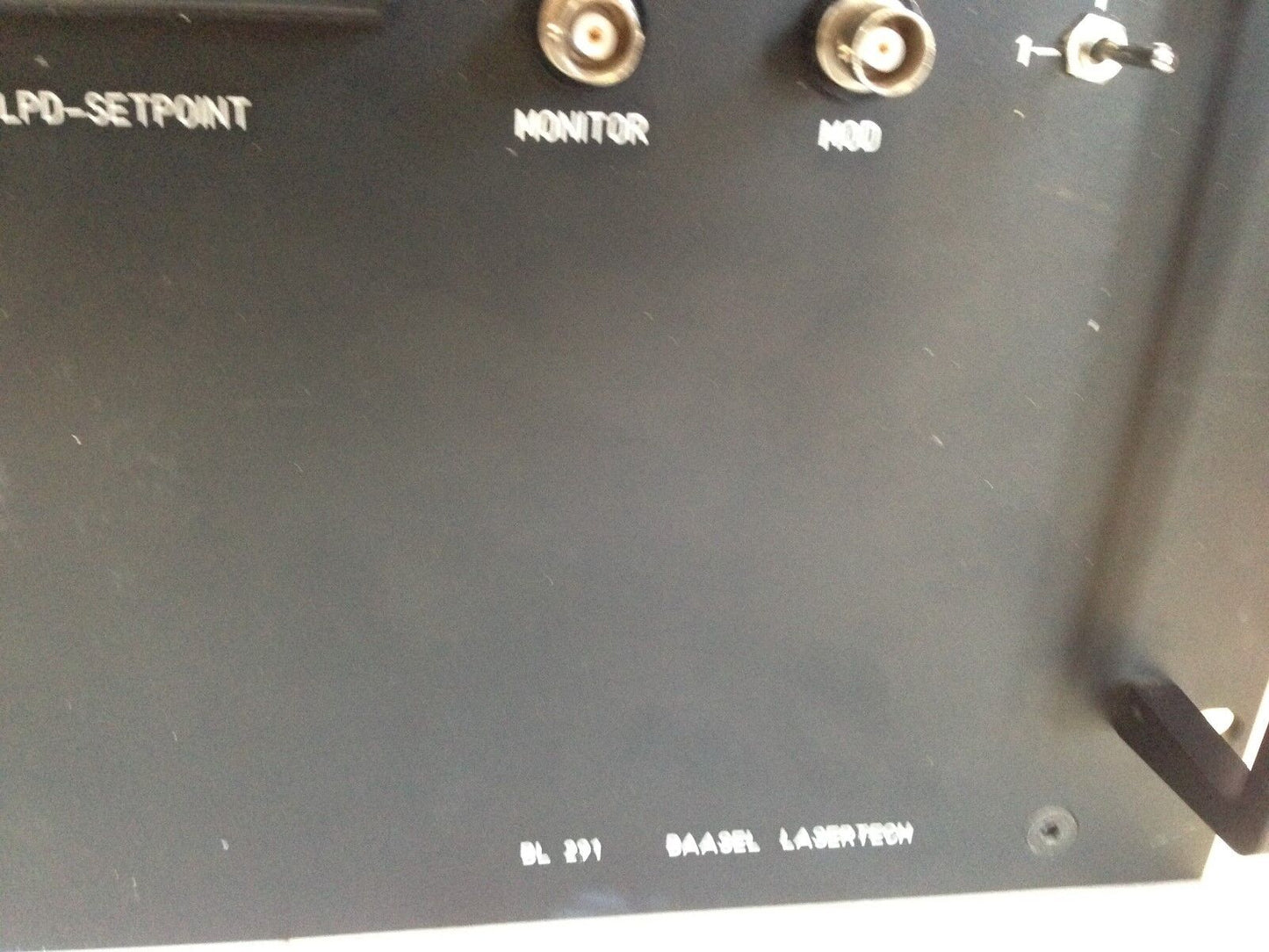 Carl Baasel Lasertech Bl291 1159 Laser Power Supply,Qsd 29,Module Plc,Aq