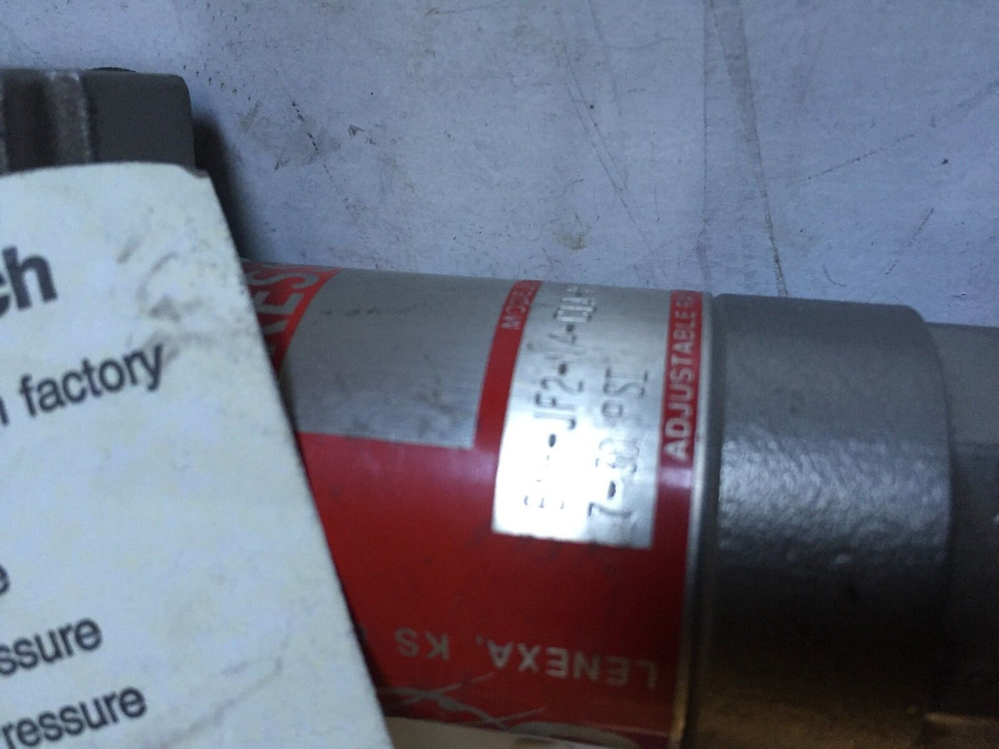 New Sor 6Ah-Jf2-N4-C1a-Rrpk Soc Pressure Switch,6Ah Jf2 N4 C1a Rrfk, 1/4" Npt,Dd