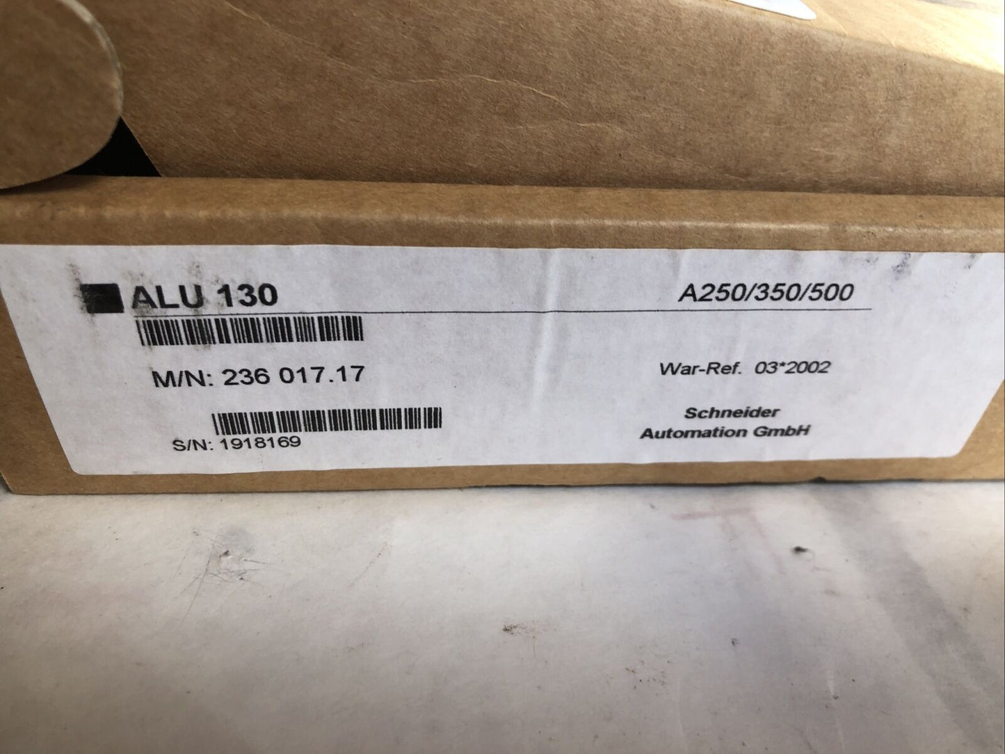 Aeg Alu 130 236017 Cpu Gould Modicon 6051-042.236017 Cpu Module W/Gsw Dolg A,Fg