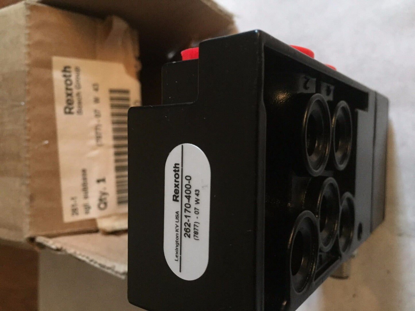 New Rexroth 262-170-400-0 Pneumatic Valve 261-170 Sgl Base,Ay