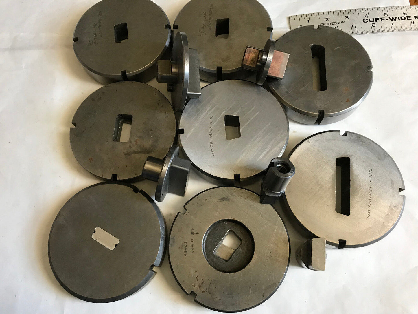 Lot 5 Sets Wilson Tool S23 Special Thick Turret Punches & Dies Wt 946467+.12,Sd