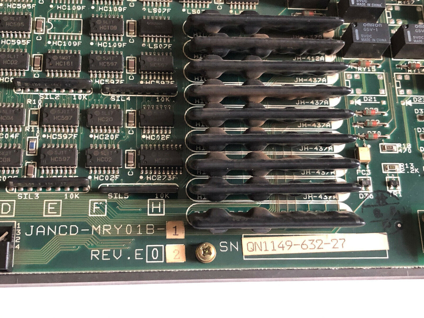 Yaskawa Electric Jancd-Mry01b1 Rev. E02, Df9200676-D0n Pc Board,Ch