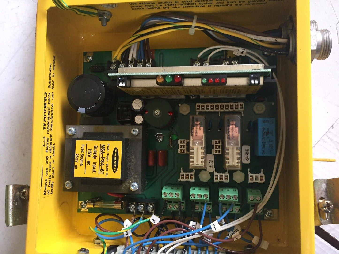 Banner Msca1t6 65093,Banner Msca1t6 Light Curtain Control Module,Bw
