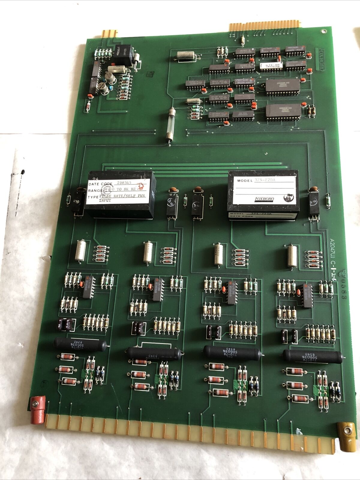 Foxboro 3F4-F2da, A2047uj-F,A2047uj,3F4-F20a,A2047uk-E,A2047uk-C,Cr