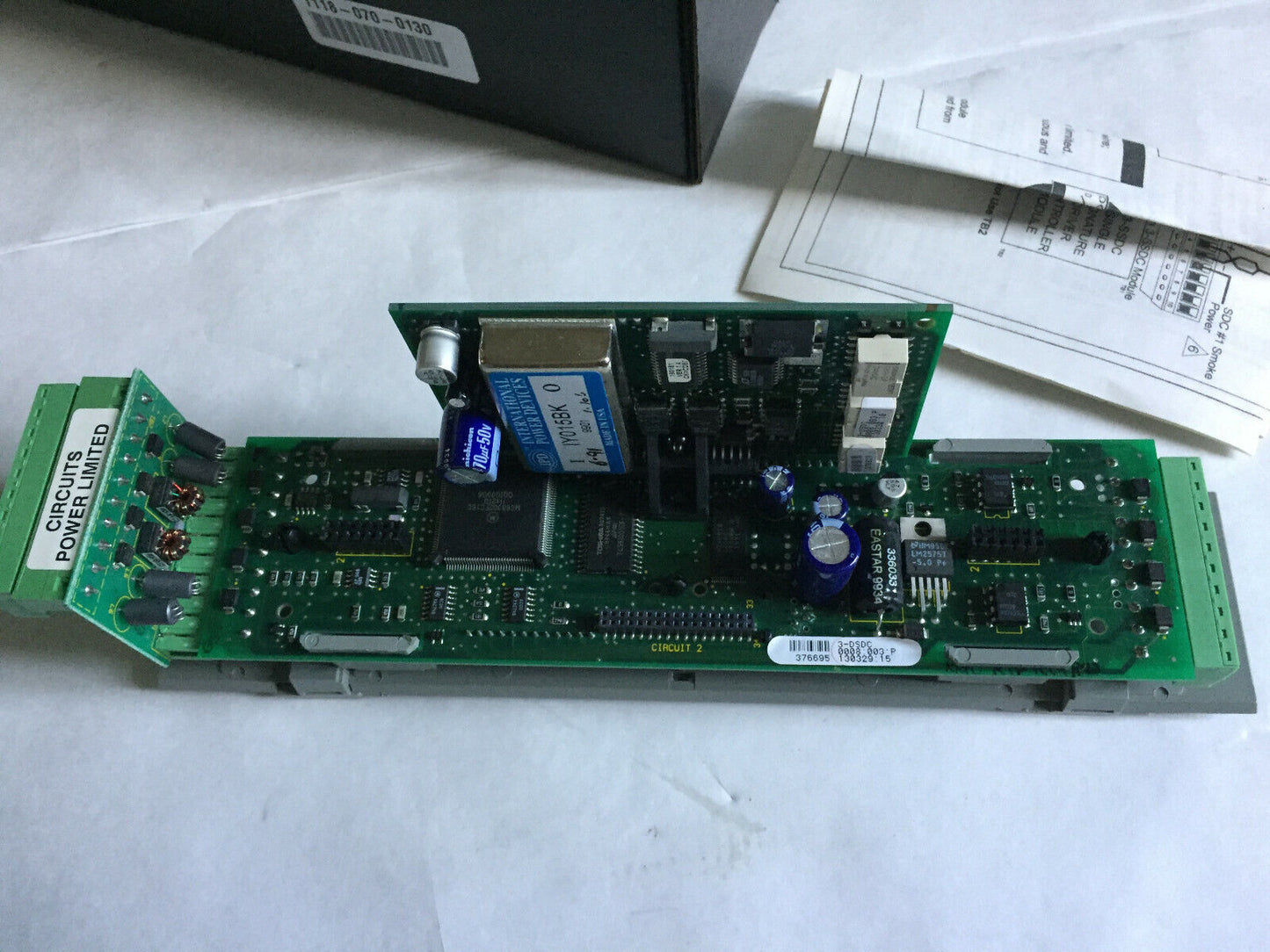 Edwards 140329,3-Dsdc,376695,0008 003 P,Iy015bk,Dual Driver Controller Module,Sl