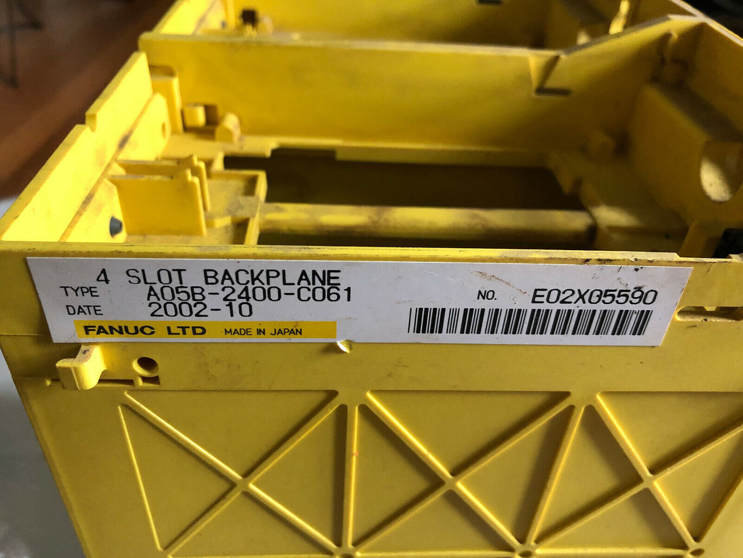 Fanuc A05b-2400-C061 Slot Rack,Board A16b-2203-0190/04A,A16b-2203-0370/13E,Cg