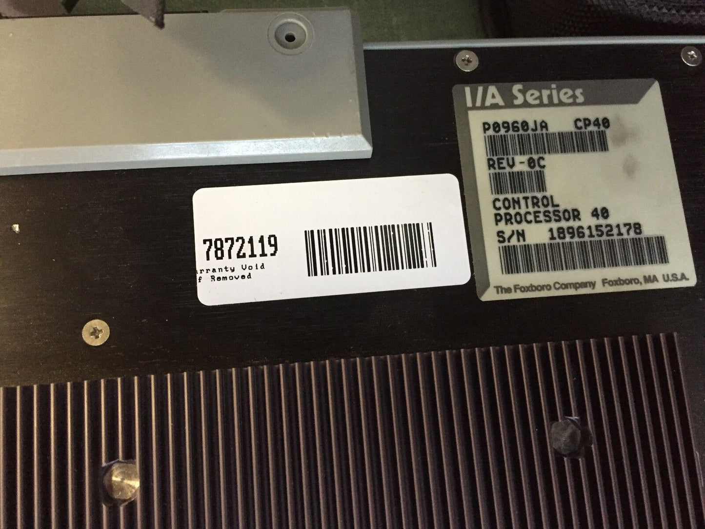 Foxboro P0960ja-0C,P0960ja Cp40, I/A Series Communications Processor 40,Dk