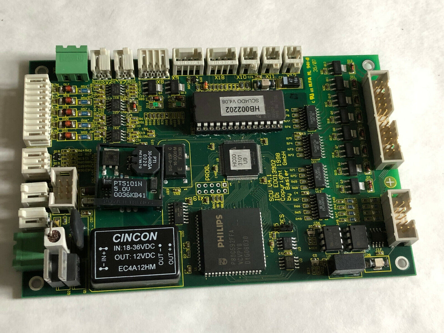 New Basler Scu V4.1, Ed013902,Id2000009974-02,Edo13902 Pcb Card,Ch