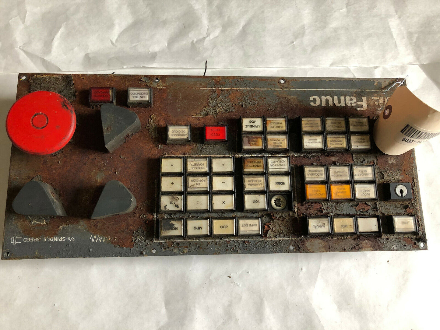 Ge Fanuc 44C741055-G04r04 ,G.E. Fanuc 44C741055-G04r04 Control Panel,400Mm,Hc,He