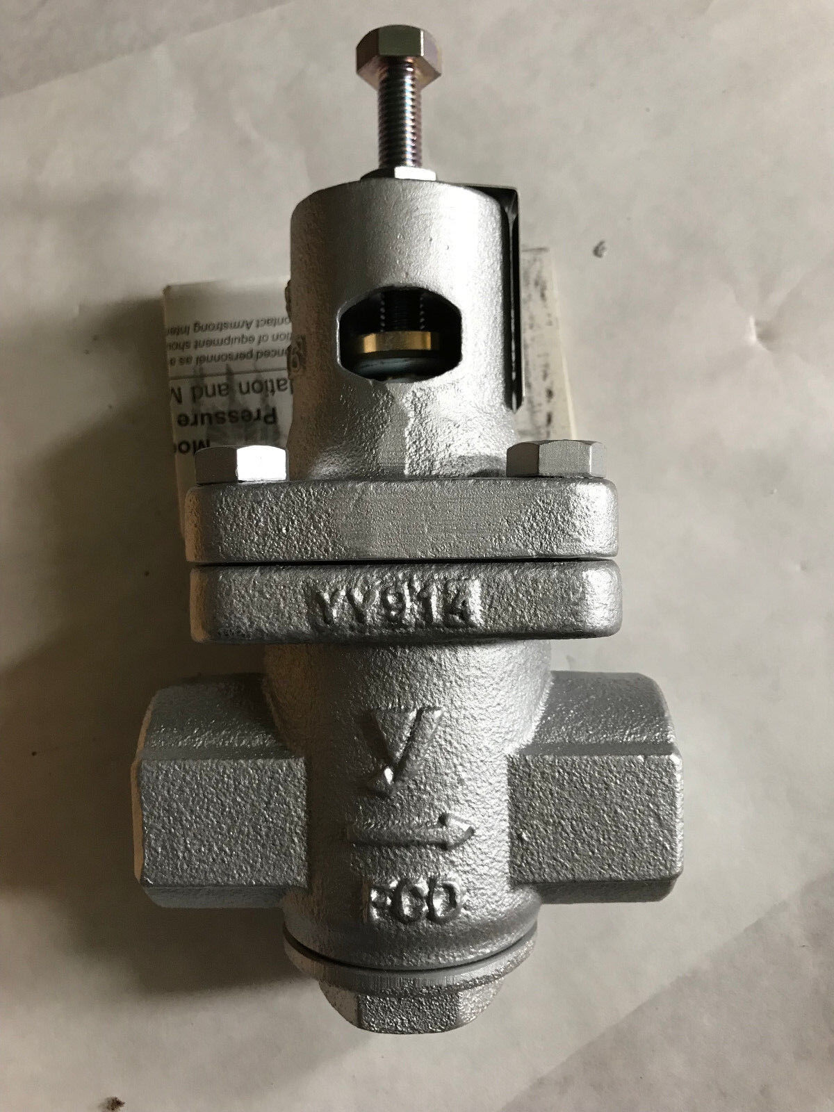 New 1/2” Armstrong Gd45,Gd-45 Valve, Live Steam Pressure Regulator Regulating