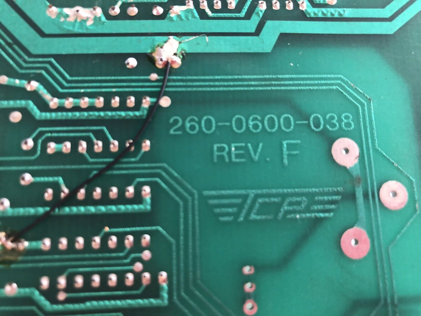 Tcp 260-0600-038 Rev F Vdg-10527 Pcb Board ,Vdg 1474B,14748,Dl,Dd