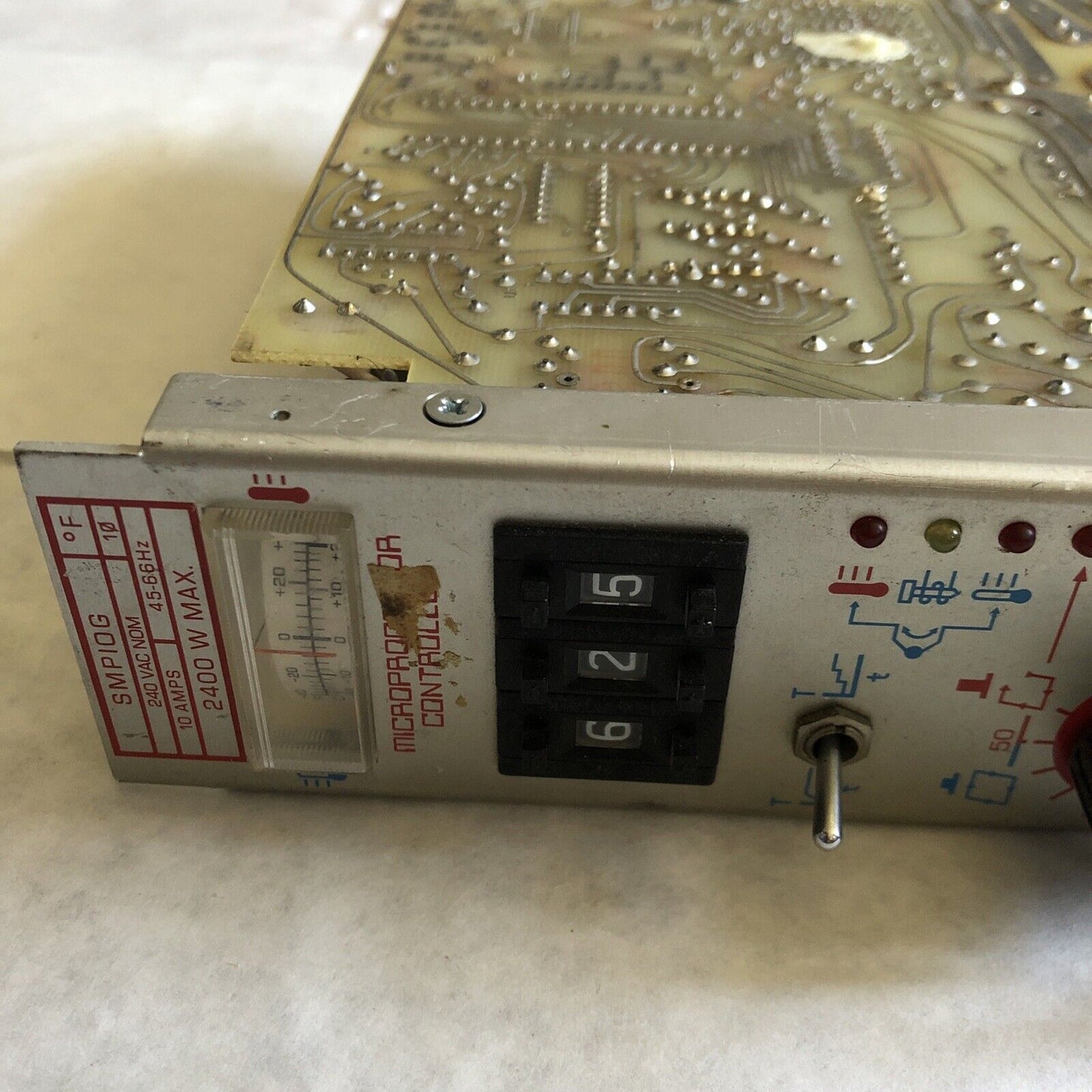 Athena Smp10g,Dme Smpiog Temperature Microprocessor Controller,240Vac 2400W,Sm