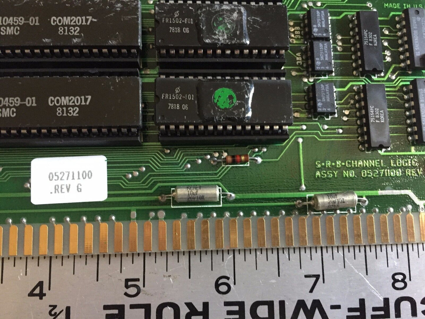 Measurex 05271100 Honeywell Pc Board Srb Channel Logic,Bx