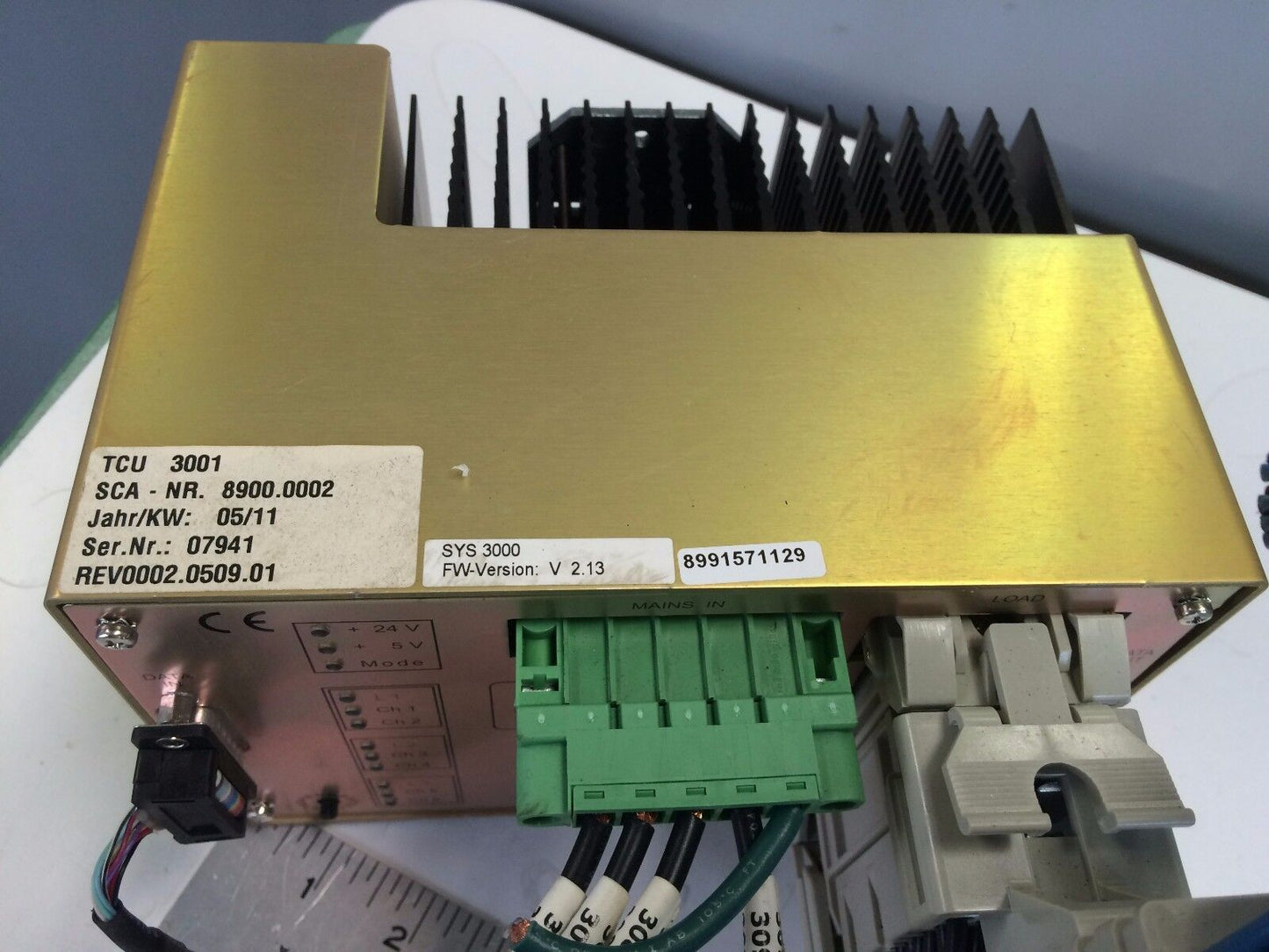Sca Schucker Tcu 3001,Sca 8900.0002,Sys3000 Adhesive Controller Power Supply,Cr