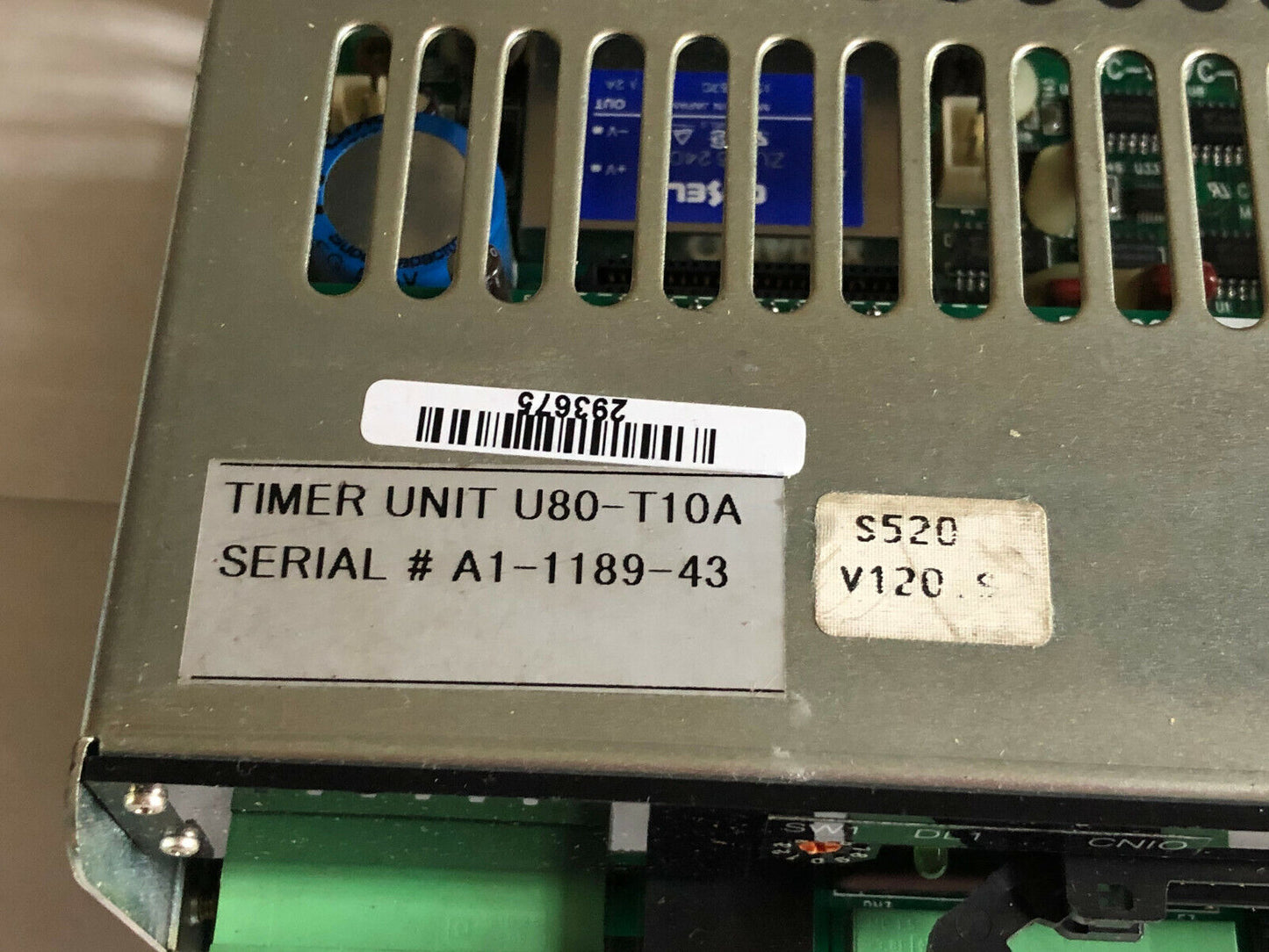 Wtc U80-T10a Timer Unit,Cnmn1,Eg