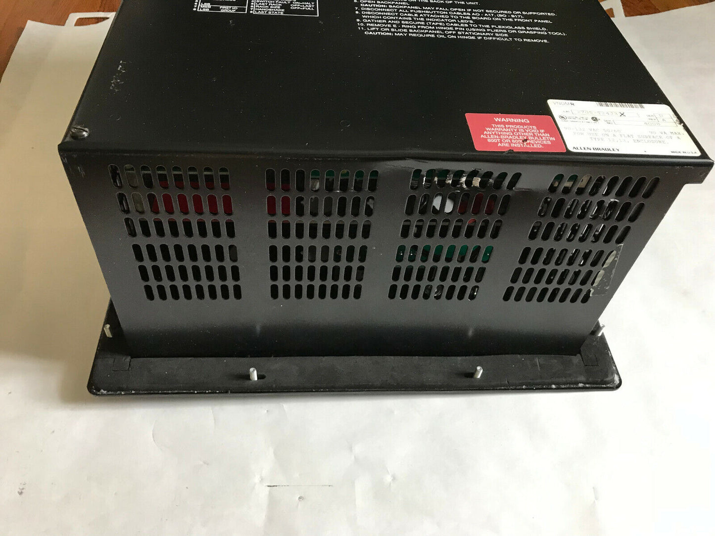 Allen Bradley 2705-T24j3,Bulletin 2705 800T Module Redipanel Operator (Exelt),Sg