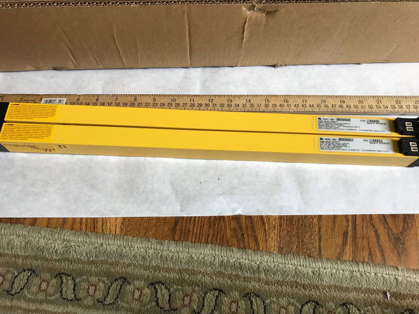 Sti 70201-1004,70202-1004,70206-1006,70205-1006 Light Curtains Mcj47-12-500-R3