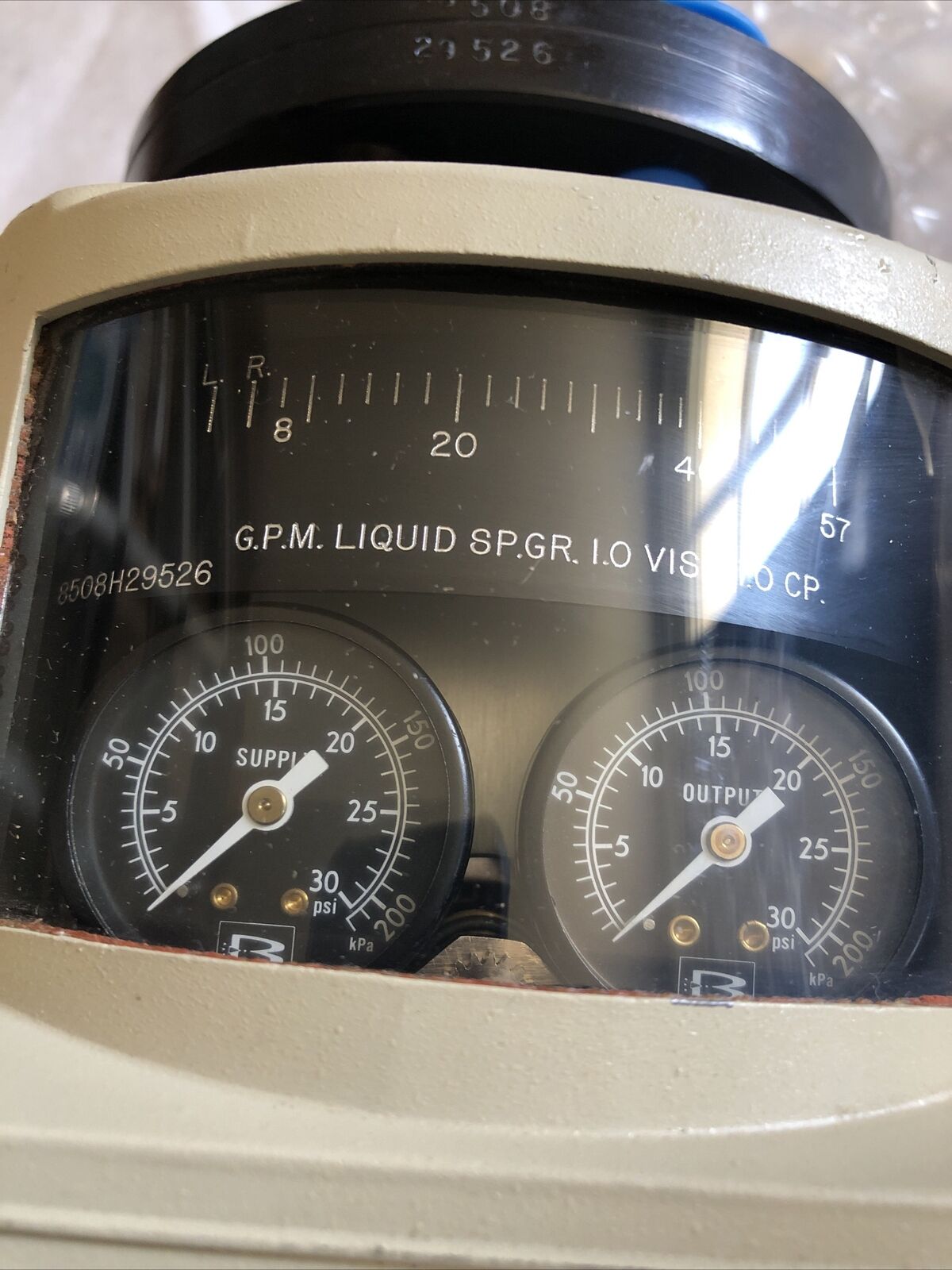 Brooks 8508H29526,3611-13B4a3a,Fh60xt Flow Sensor,G.P.M.Liquid 5500B13e7a0a,Bb