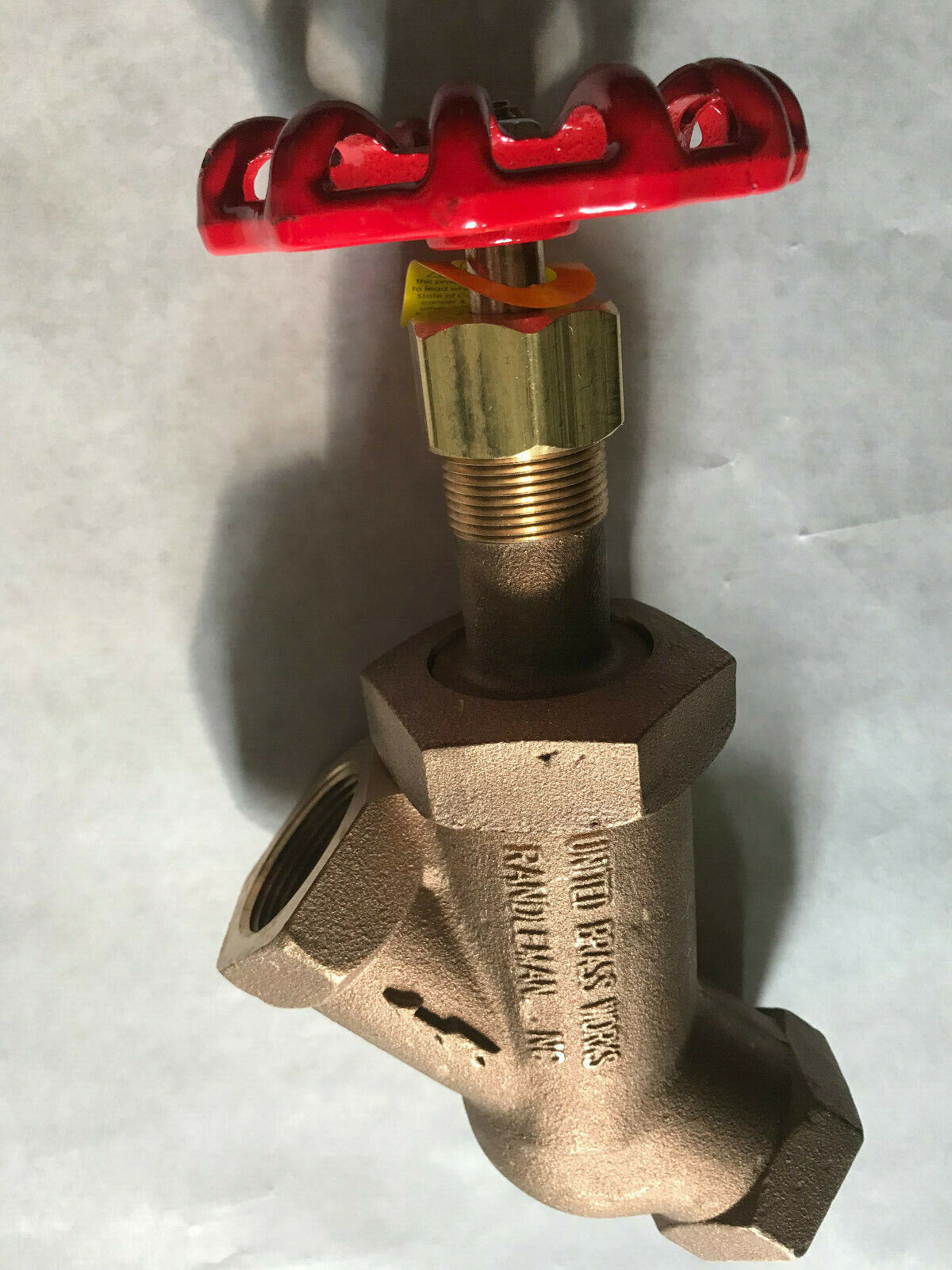 United Brass Works 1" Boiler 200 Wsp Blow Down Y Valve,Nc,1" Npt Blowdown Valve
