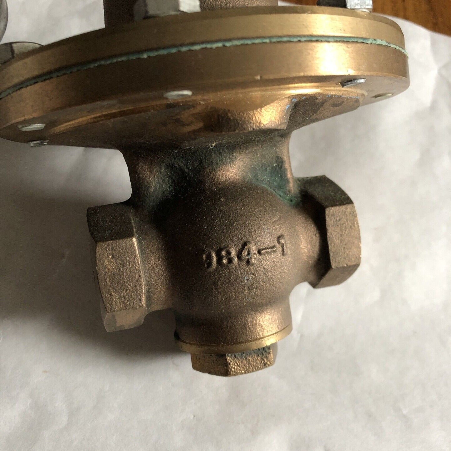 Masoneilan 33-1,3/8" No 33-1 Bronze Relief Valve Regulator 60-100Psi Cv 27,Al