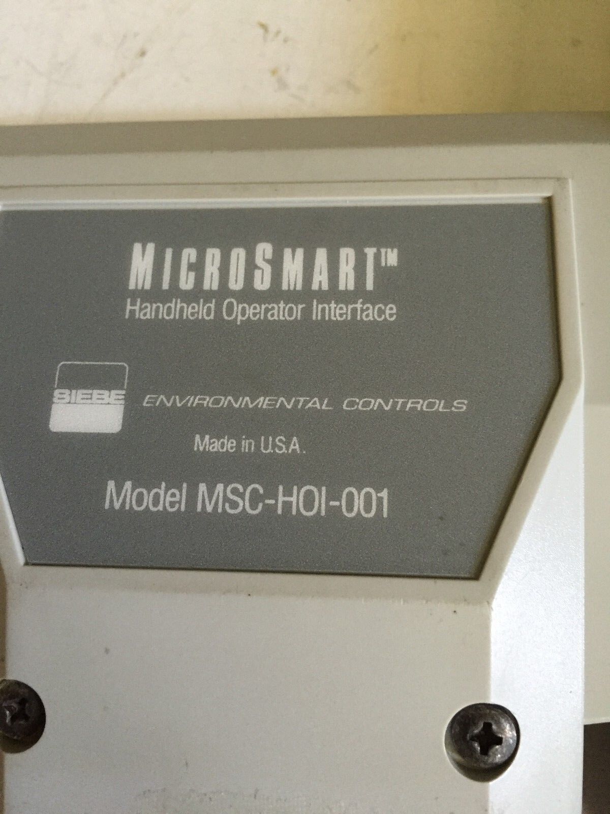 Microsmart Msc-Hoi-001,Handheld Operator Programmer Msc-H01-001,Ea