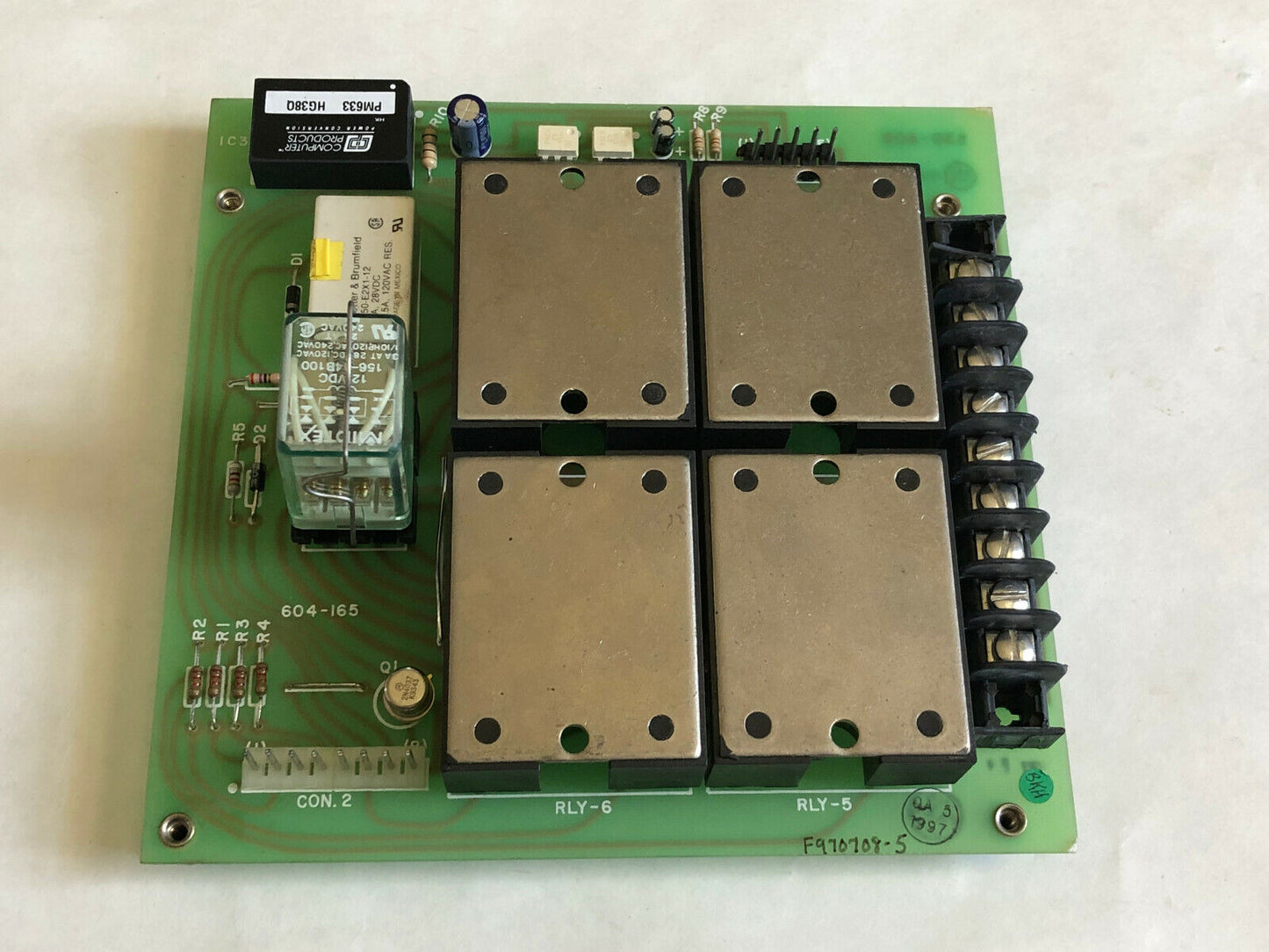 Ecs 530-609,604-165 ,F970708-5 Pc Board,De