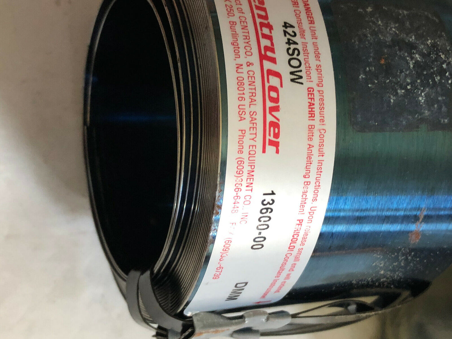Lot 3 Centryco 424Sow Centry Cover 13600-00 Dmm,Cpn: Lb-42H,Safety Equipment,Aa