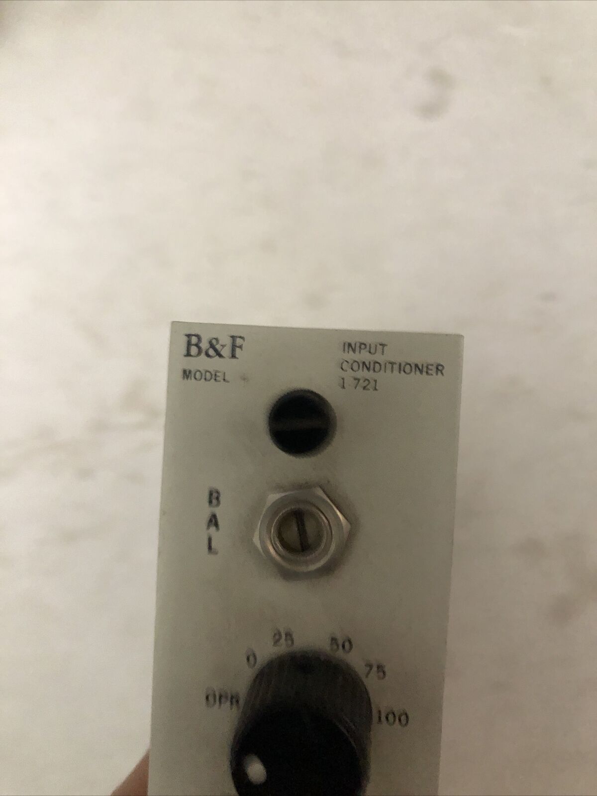 B&F 1-721,B&F I-721,Input Conditioner A/E 500-600,Gd/Ca 55-01036-63,Cs