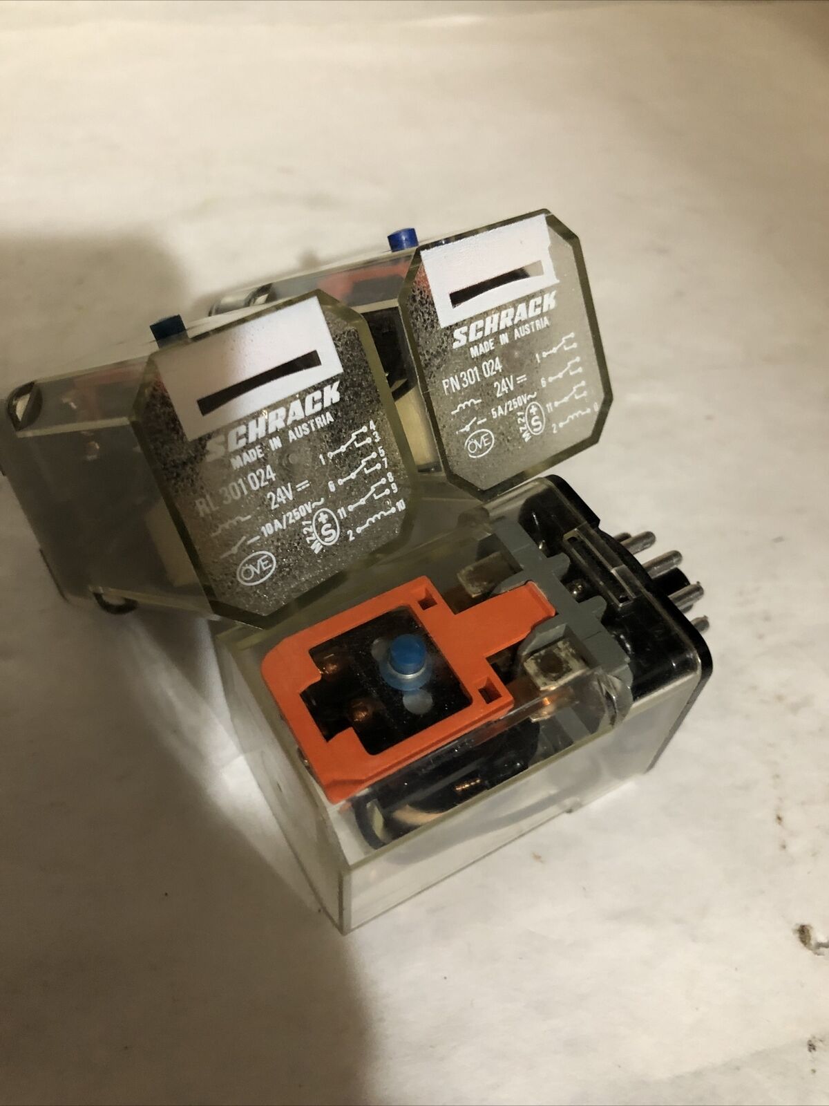 Lot 3 Schrack Rn301 024,One Is Rl301024, One Is Pn301024,24V Relay,Bq