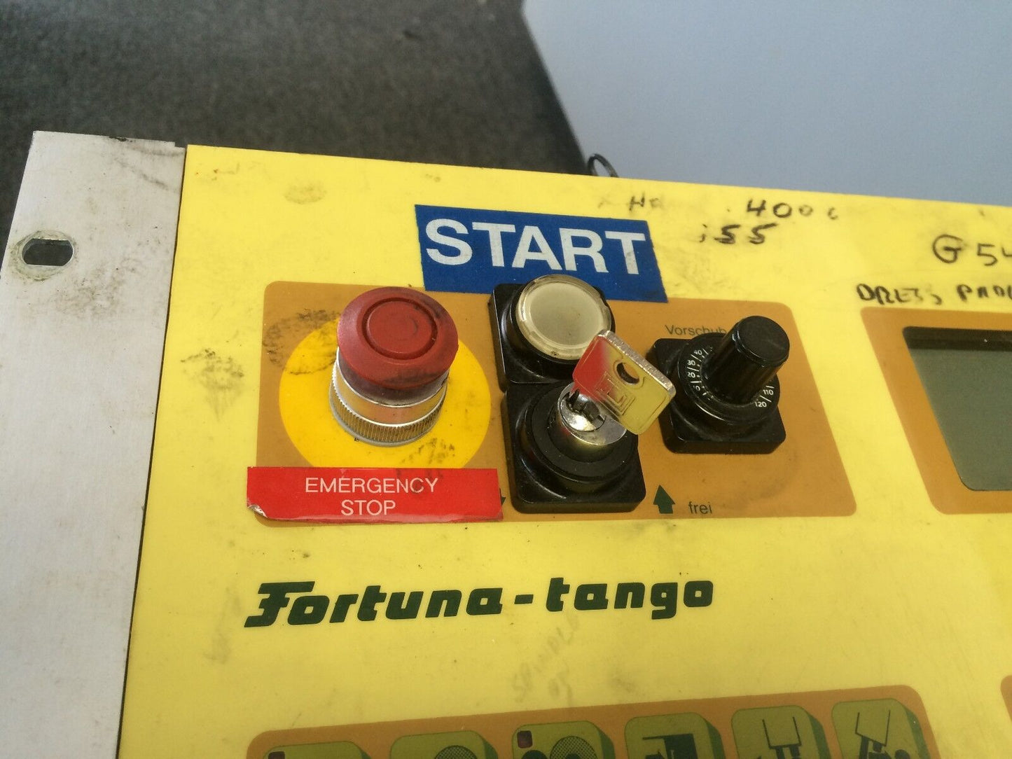 Fortuna-Tango Fm4 Cnc,051 550 40602,Hk 080275,Operator 1419.033 C,Lj512u01b,Bv