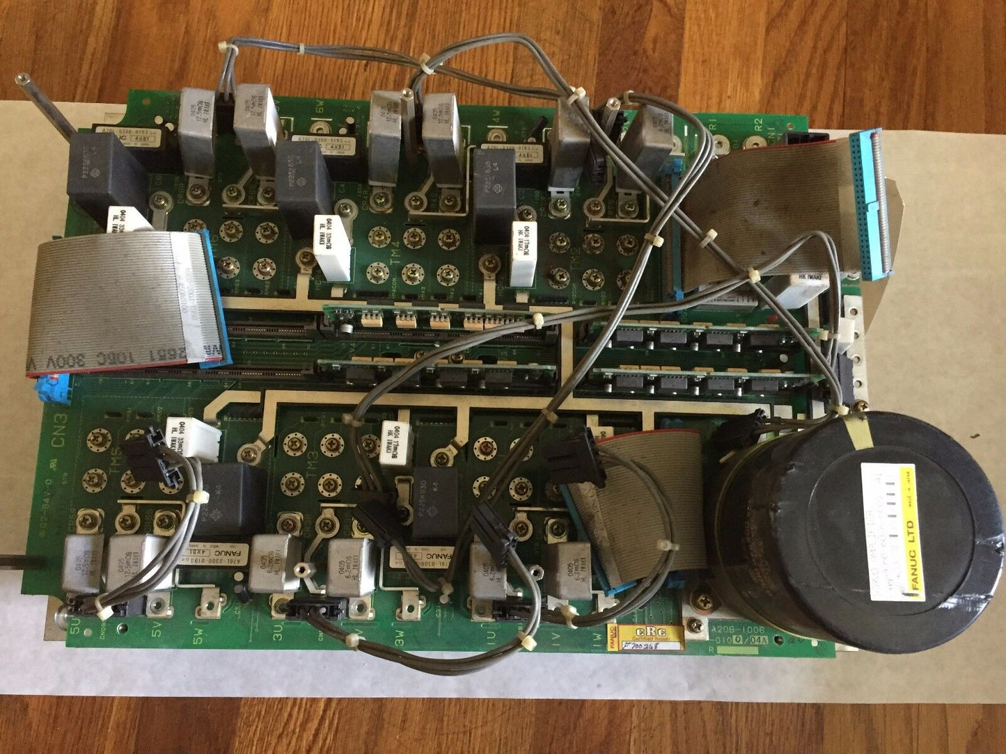 Fanuc A20b-1006-0100/04A,Fanuc A06b-6076-H001 Servo Amplifier,Ak
