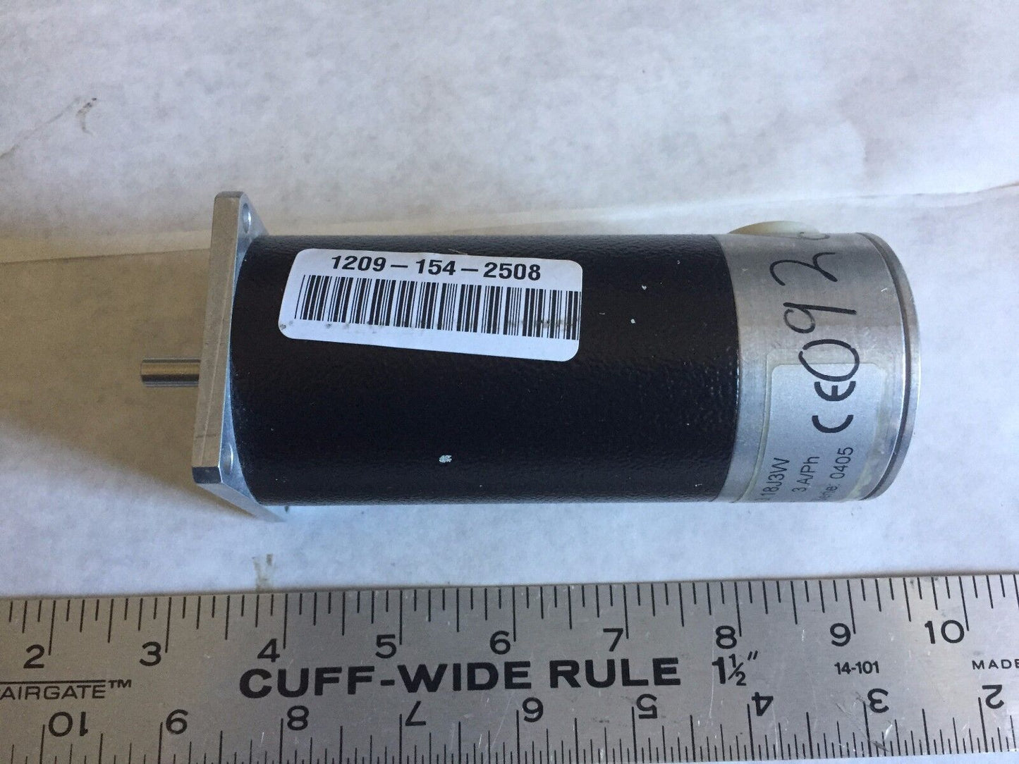 New Stogra Sm 56.3.18J3w 3 A/Ph Stepper Motor, .250" Shaft,Bz