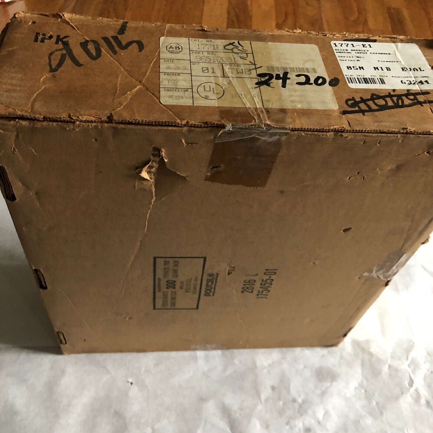 Allen Bradley 1771-E1c,Analog Input Expander 8 Se (12-Bit) 8Single-Ended,Ee