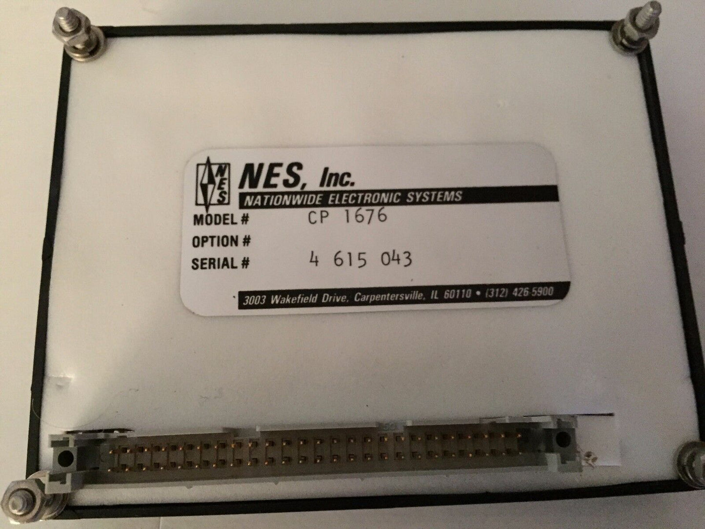 Nes Cp1676 Comparator Nes Cp 1676,Fj