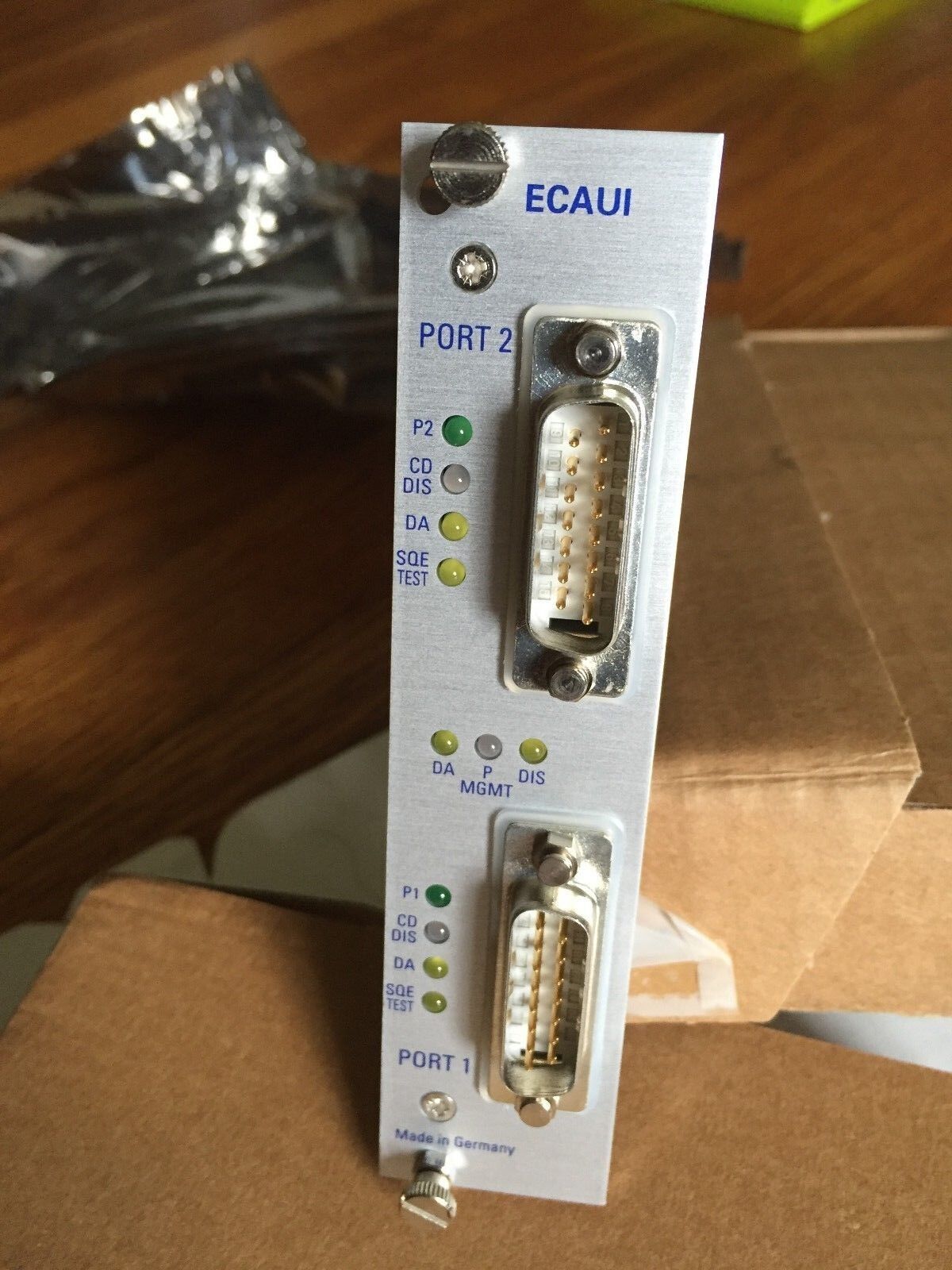 New Hirschmann Ecaui 943 319-001,843851003 2 Ports Auisiemens Eithernet Net,Ba