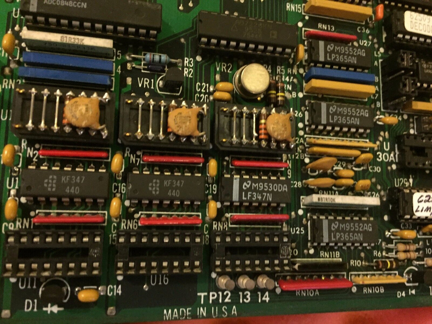 Anorad 61783,61845,Anorad C27363,C27363 Rev,Dual Axis Front End Logic Bd,Az