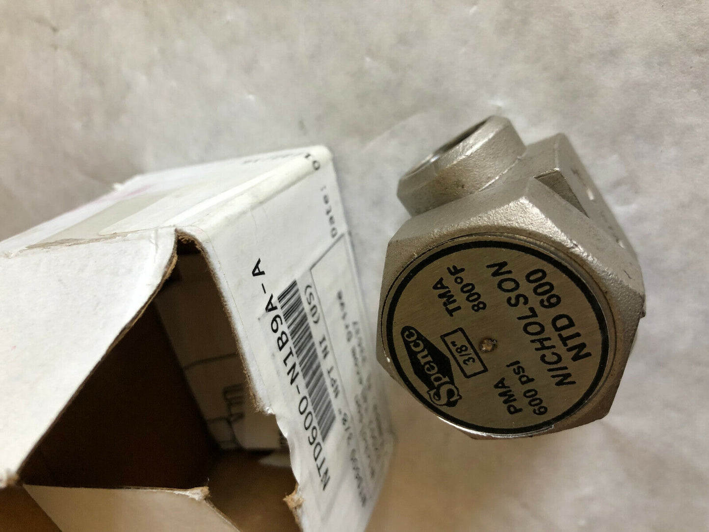 New 3/8 Spence Nyd600,Nicholson Ntd 600,800F,600Psi Thermodynamic Steam Trap,Bm