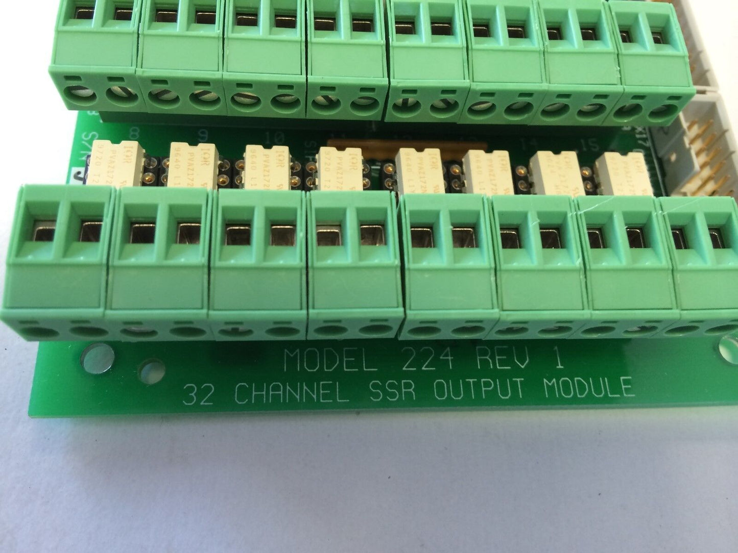 Sciemetric Multiplexer Analog Interface 224 Rev1 32 Channel Ssr Module,Fg