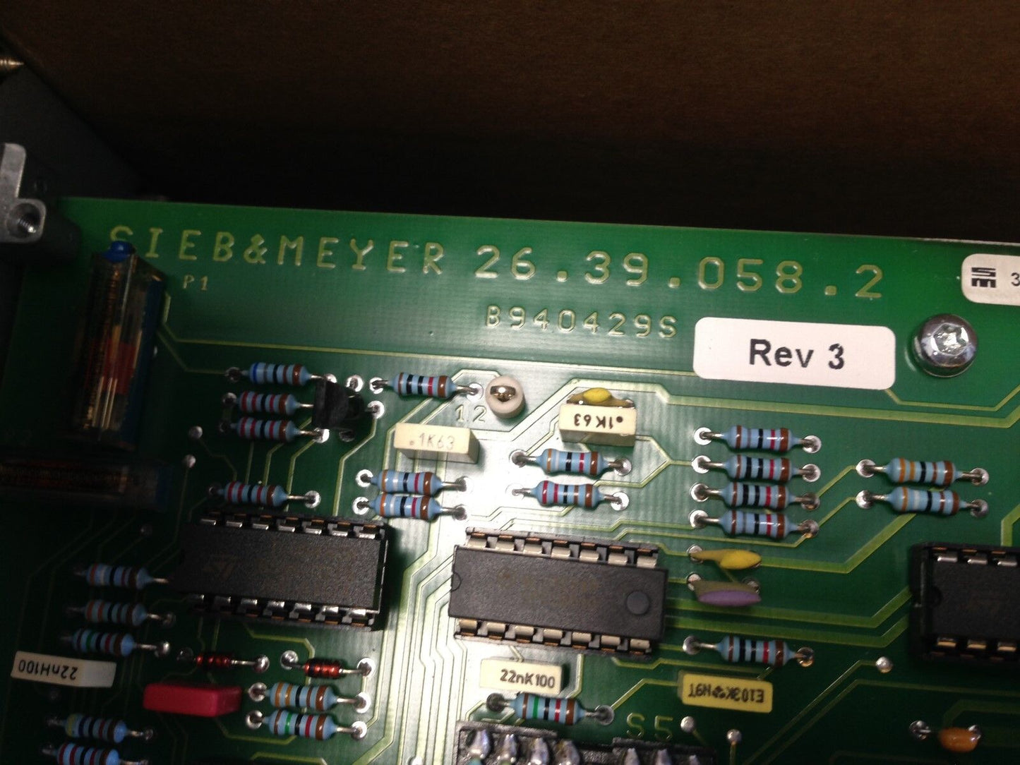 New Sieb & Meyer 26.39.058.2,K259558-42 R-Servo 2.1 Drive Module B940429s,Sk